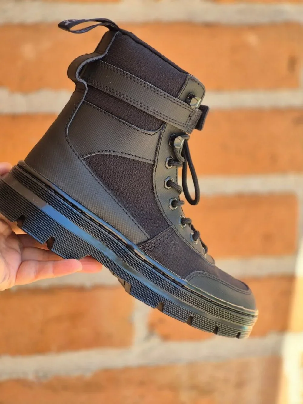 Dr. Martins CombsTech Poly Casual Boots  Black Men's Size 7
